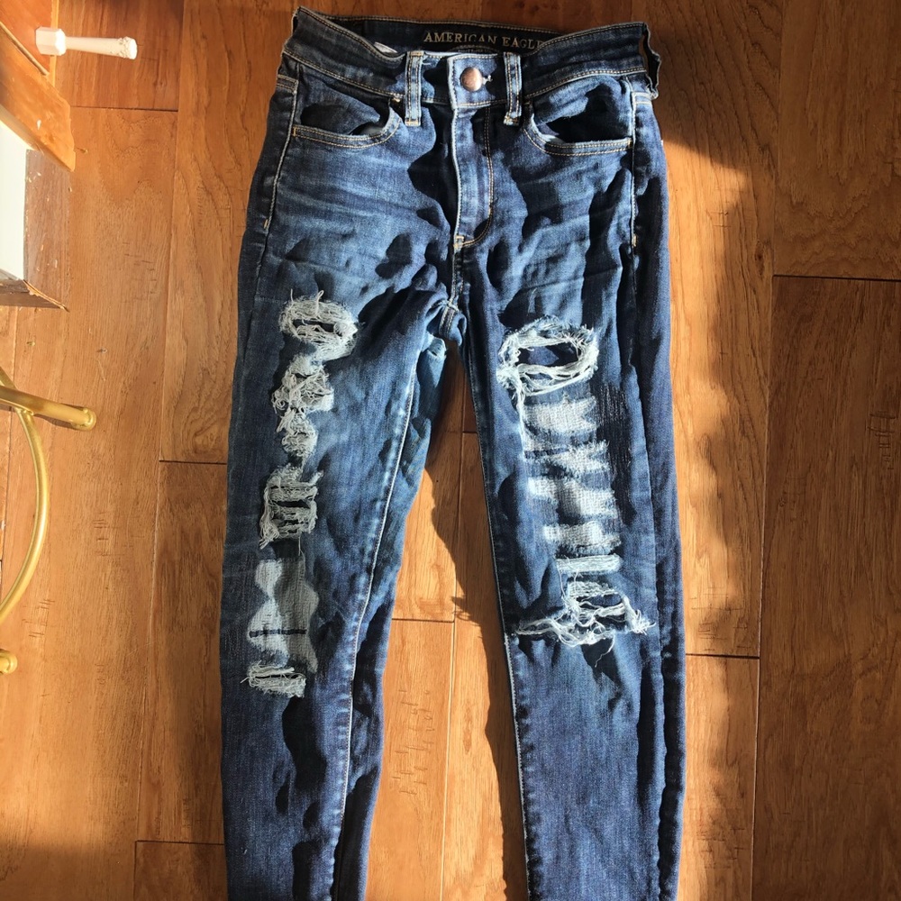 American Eagle Ripped Jeans